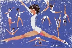 Nadia, Ltd Ed Silk-screen, LeRoy Neiman - Screen-signed
