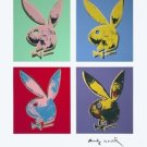 Playboy Bunny (Quad), Serigraph, Andy Warhol