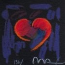 Heart Suite III #I, Ltd Ed Litho (Mini 2.75" x 2.5"), Peter Max - SIGNED w/COA