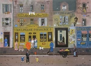 Au Moulin de Paris, Ltd Ed Lithograph, Michel Delacroix