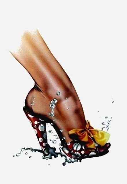 Shoe, 1972 Offset Lithograph, Michael English