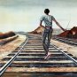 Destination Unknown, Ltd Ed Lithograph, Ernie Barnes