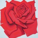 Red Rose, Ltd Ed Silk-screen, Lowell Nesbitt