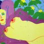 Grape Flavor, Ltd Ed Lithograph, Walasse Ting