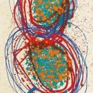 Mixed Media Float Painting (Lithograph & Acrylic), Ltd Ed, Dale Chihuly