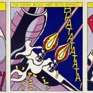 As I Opened Fire, Ltd Ed 3 Panel Offset Lithographs, Roy Lichtenstein - MINT!
