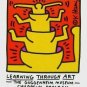 Learning Through Art, 1990 Ltd Ed Exhibition Poster, Keith Haring - RARE!