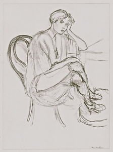 Planche IX, Offset Lithograph, Henri Matisse