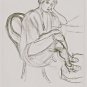 Planche IX, Offset Lithograph, Henri Matisse