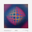 VEGA-NOR, 1970s Exhibition Poster, Victor Vasarely