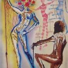 The Ballet of the Flowers, Ltd Ed Lithograph, Salvador Dali, First Edition Print