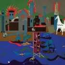 The Fall of Troy, Ltd Ed Serigraph, Romare Bearden