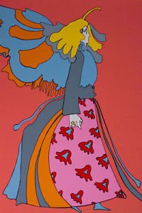 Angel, Ltd Ed Silk-screen, Peter Max