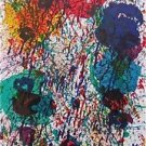 Untitled, 1983 Exhibition Poster, Sam Francis