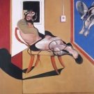 Figura Seduta, Offset Lithograph, Francis Bacon