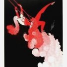 Trapeze, 1978 Exhibition Poster, Erté - SIGNED!