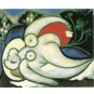 Schlafende Frau, Offset Lithograph, Pablo Picasso