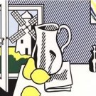 Still Life with Windmill, Offset Lithograph, Roy Lichtenstein