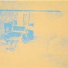 Electric Chair #83, Ltd Ed Silk-screen, Andy Warhol, (Superb Condition) - LARGE!