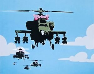 Happy Choppers, Offset Lithograph, BANKSY
