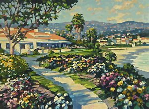 Las Brisas II, Ltd Ed Lithograph, Howard Behrens
