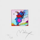 Woodstock Profile Series, Ltd Ed (Mini 4.875" x 4.5"), Peter Max, SIGNED w/ COA
