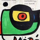 Miró Pintura, 1978 Exhibition Poster, Joan Miró