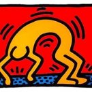 Pop Shop II (Untitled), Ltd Ed Silkscreen, Keith Haring