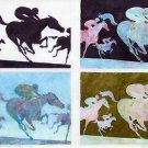 Four Studies For Winners, Original Drawing, Guillaume Azoulay