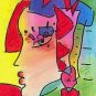 Profile Series IV, Ltd Ed Lithograph, Peter Max - SIGNED with COA