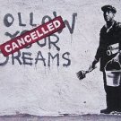 Follow Your Dreams, Offset Lithograph, BANKSY