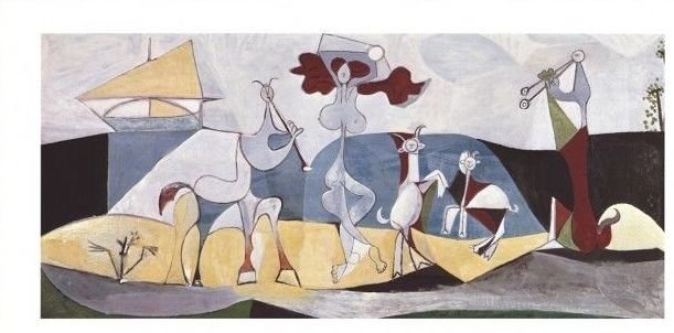 La Danza, Offset Lithograph, Pablo Picasso