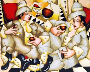 Cognac, Ltd Ed Lithograph, Ernesto