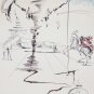 Chevalier, Ltd Ed Offset Lithograph, Salvador Dali