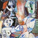 La Familia, Exhibition Poster, Pablo Picasso