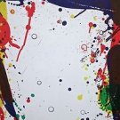 Untitled, 1968 Exhibition Poster, Sam Francis