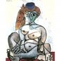 Frau mit Turban, Offset Lithograph, Pablo Picasso