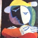 Femme au Balcon, Offset Lithograph, Pablo Picasso