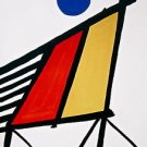 Blue Sun, Ltd Ed Lithograph, Alexander Calder