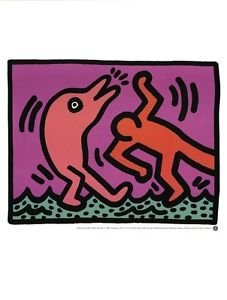 Pop Shop V, Offset Lithograph, Keith Haring