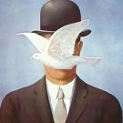 l'Homme au Chapeau Melon, Offset Lithograph, René Magritte