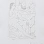 Seated Model & Sculptor Studying Head, Ltd Ed Lithograph, Pablo Picasso-Vollard