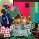 Mourning, Ltd Ed Lithograph, Romare Bearden