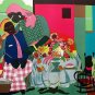 Mourning, Ltd Ed Lithograph, Romare Bearden