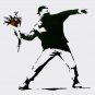 Love is in the Air, Offset Lithograph, BANKSY
