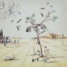 Telephone, Ltd Ed Offset Lithograph, Salvador Dali