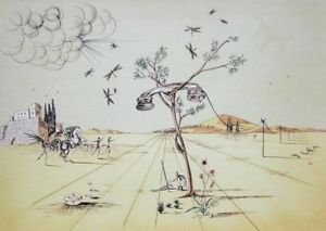 Telephone, Ltd Ed Offset Lithograph, Salvador Dali