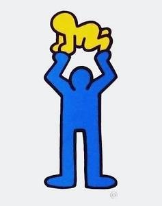 Radiant Baby, Offset Lithograph, Keith Haring