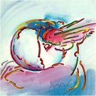 I Love the World, Ltd Ed Silk-screen, Peter Max - SIGNED with COA
