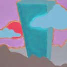 Cityscape, Original Acrylic Painting, Chris van der Els